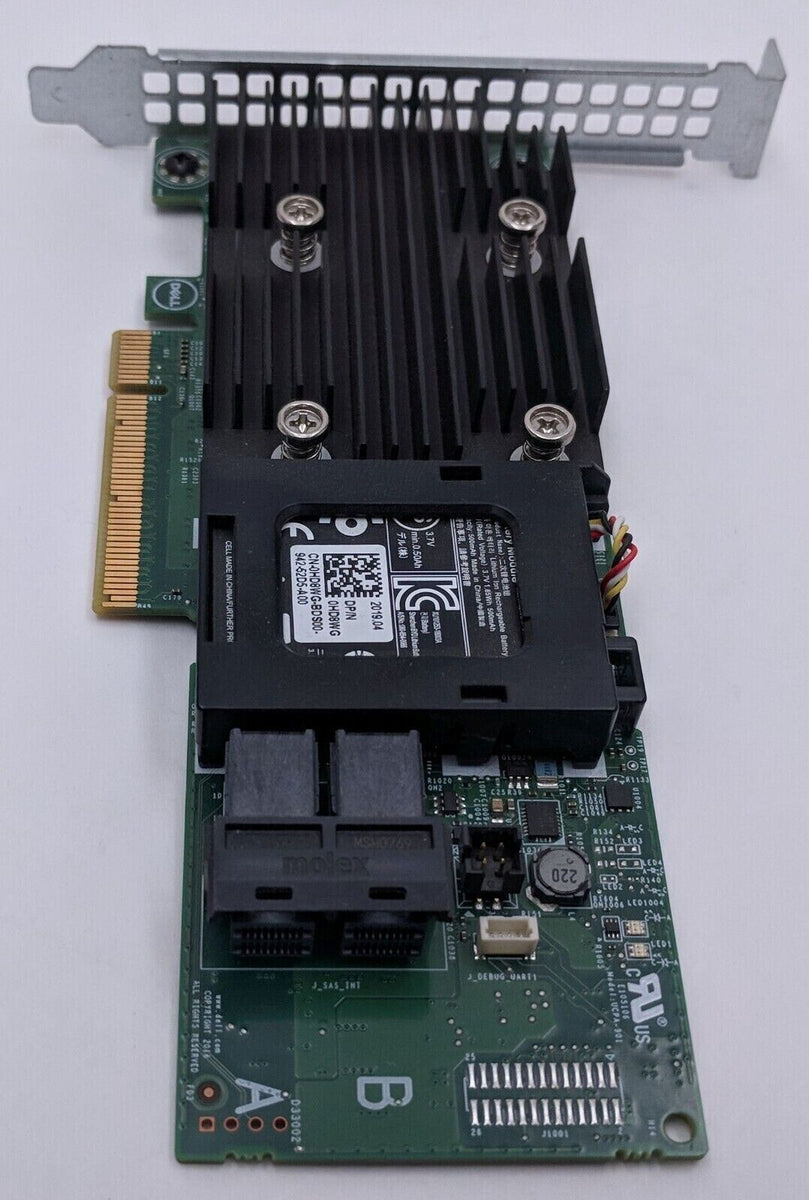 DELL PERC H730 RAIDカード DP/N:044GNF Amazon.com: Dell 44GNF PowerEdge H730 1GB Cache 12Gbp/s PCI