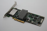 LSI Logic L3-25152-56a 9280-8e Megaraid 6gb 8-port Pci-e Low Profile SAS Raid Controller With 512mb Cache And Battery