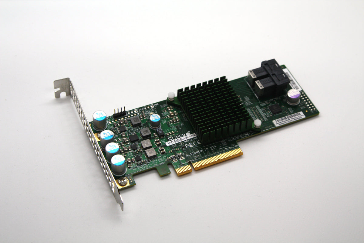 Supermicro AOC-S3008L-L8E 12Gb/s Eight-Port SAS Internal Host Bus Adap