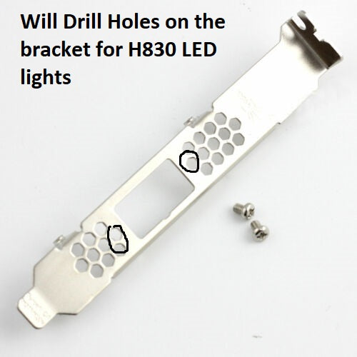 Full height bracket for Dell Perc H830, H840