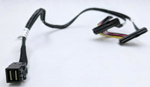 Dell 7W5N8 Internal HD-MiniSAS to 2x SAS Drives SFF-8643 to SFF-8482 &Power 18in