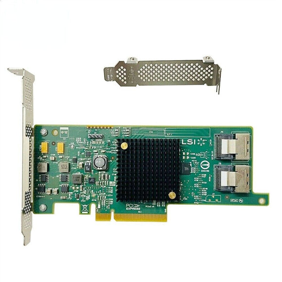 H220 6Gbps SAS PCI-E LSI 9205-8i IT Mode HBA ZFS FreeNAS unRAID