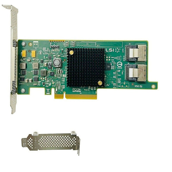 LSI 9207-8i 6Gbs SAS 2308 PCI-E 3.0 HBA IT Mode For ZFS FreeNAS unRAID Card