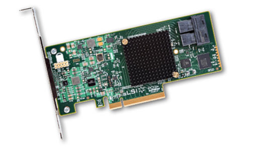 LSI Broadcom SAS 9300-8i 8-port 12Gb/s SATA+SAS PCI-Express 3.0 HBA, LSI00344
