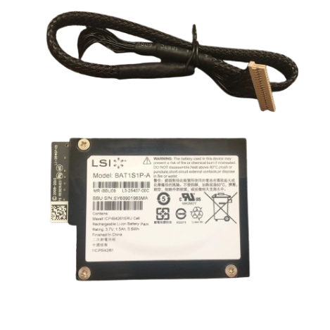 LSIiBBU09 / iBBU09 LSI Battery Backup Unit for SAS MegaRAID 9265/9285 with remote cable