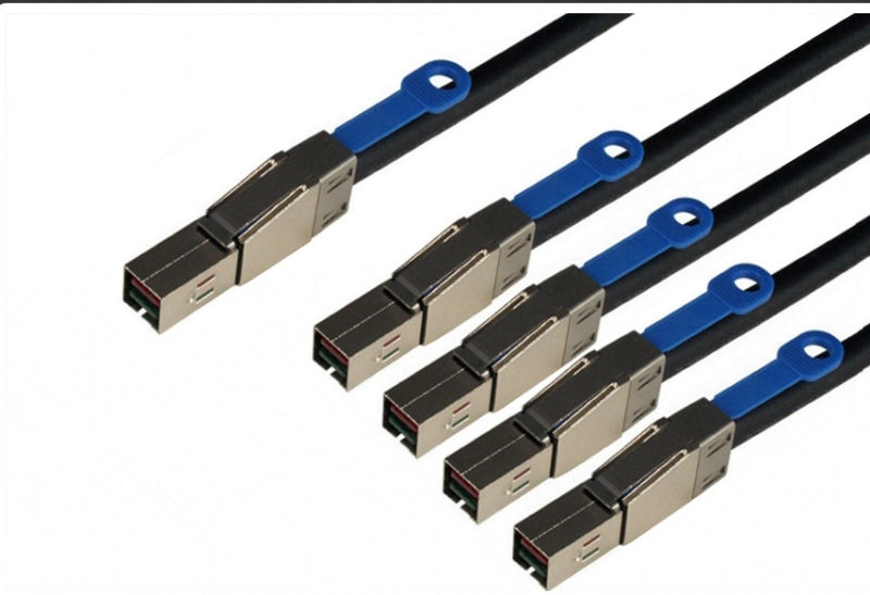 TMC C5555X4 SFF-8644 to (4) SFF-8644 Ext. HD MiniSAS - Ext. HD MiniSAS X 4 Fanout Cable