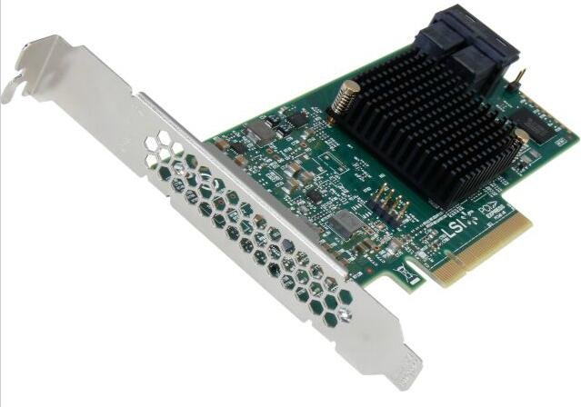 Broadcom LSI SAS 9311-8i Host Bus Adapter 12Gb/s SAS 8-Port PCIe 3.0 HBA Card