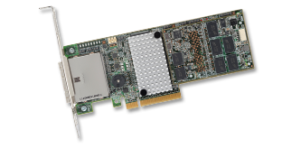 LSI00306 LSI MegaRAID SAS 9266-4i Dual-Core 4-Port Internal PCIe SATA SAS Controller Kit w/ Cable