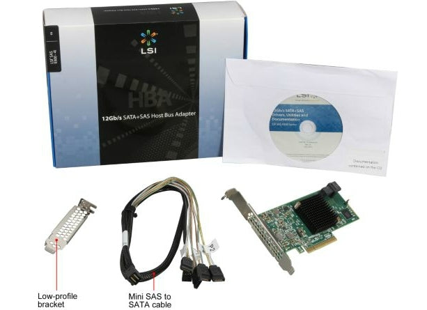 LSI00347 / LSI SAS 9300-4i KIT 4-Port 12Gb/s SAS RAID
