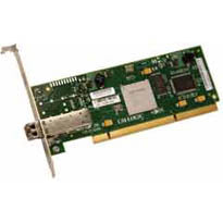 LSI Logic LSI7104XP-LC PCI-X Single-Port 4 Gb/s Fibre Channel FC Host Bus Adapter. Retail Kit.