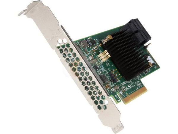 LSI MegaRAID SAS 9341-8i (LSI00407) PCIe 3.0 x8 SATA / SAS High Performance  8-Port 12Gb/s RAID