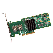 LSI00200 LSI MegaRAID SAS 9240-8i  EM2 SGL 8-Port PCIe 6Gb/s SATA SAS RAID controller