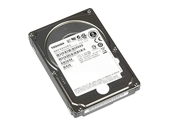 Toshiba MBF2600RC 600GB 10000RPM SAS 6Gbps 2.5-inch Hard Disk Drive. Used. Tested.