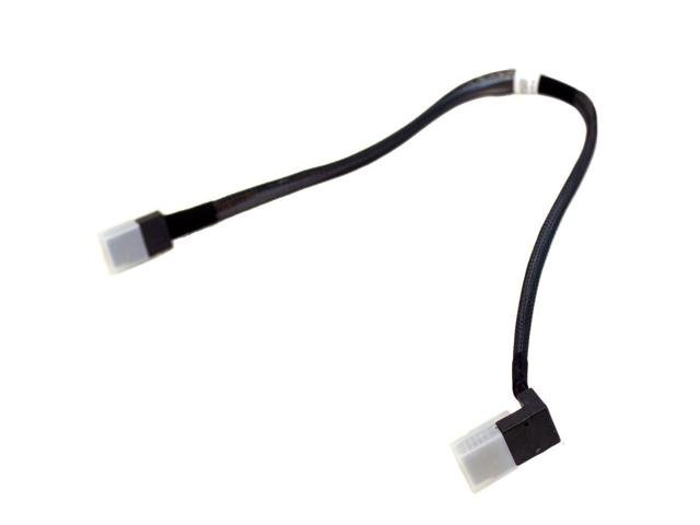 Dell N5P53 0N5P53 SFF-8087 Right Angle MiniSAS Backplane Cable. 18-inches. For Dell PE T620…