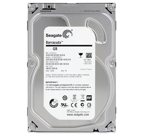 Seagate ST1000DM003 Barracuda 7200.14 1TB SATA Hard Drive 7200RPM 6Gb/s 64MB cache