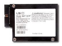 LSI iBBU08 LSI Battery Backup Unit BBU for SAS MegaRAID 9260/9280 series only