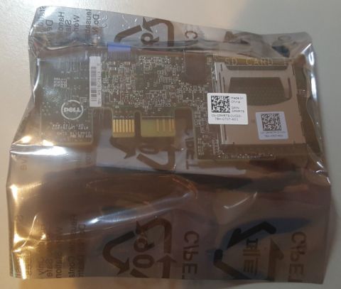 dell dual sd-card reader modul poweredge r430 r630... PMR79 DELL DUAL SD FLASH CARD READER MODULE POWEREDGE R630 R730 R730XD